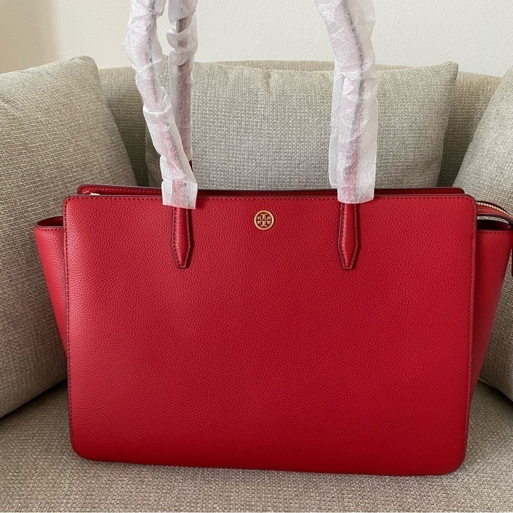 Tory Burch Large Robinson Tote Shoulder Bag